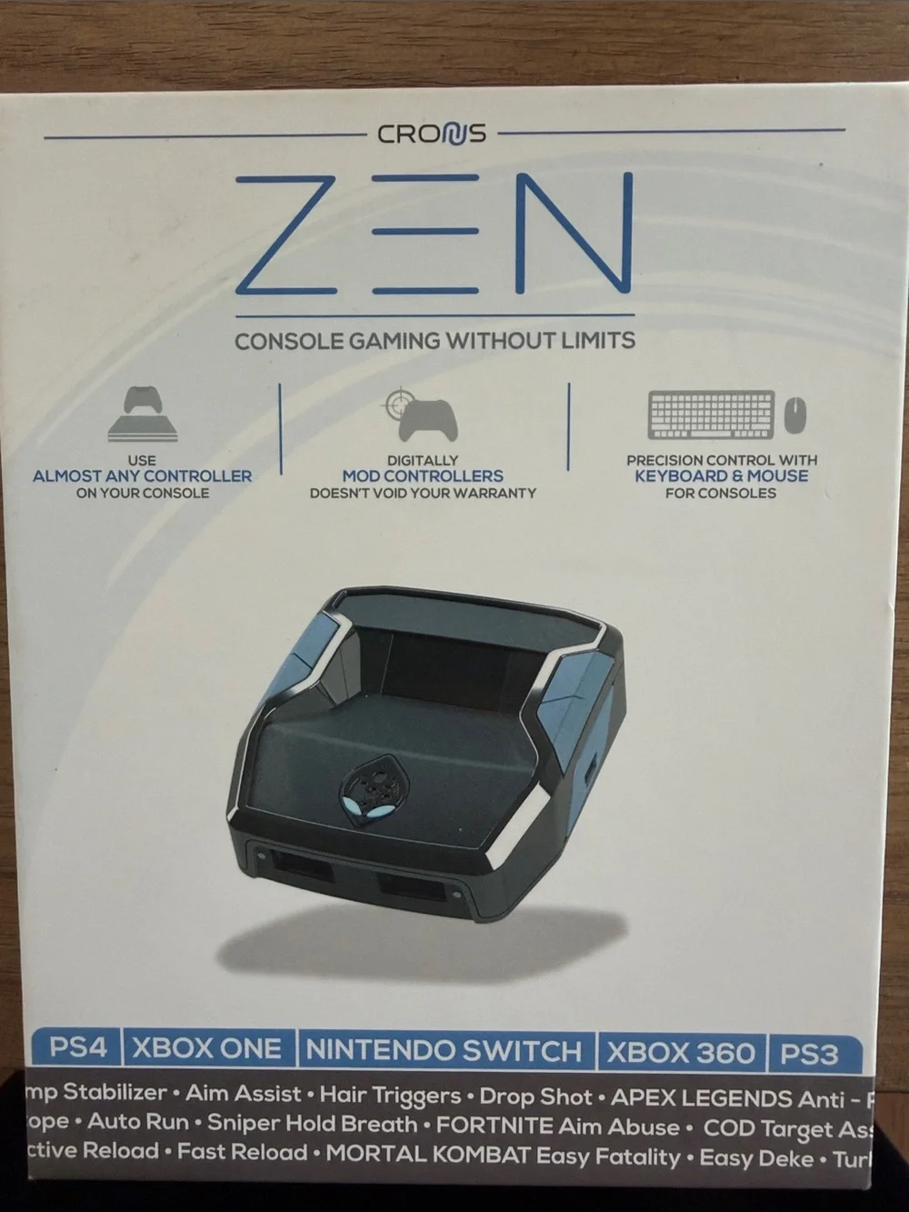 Zen Game Adapter - Black and Blue